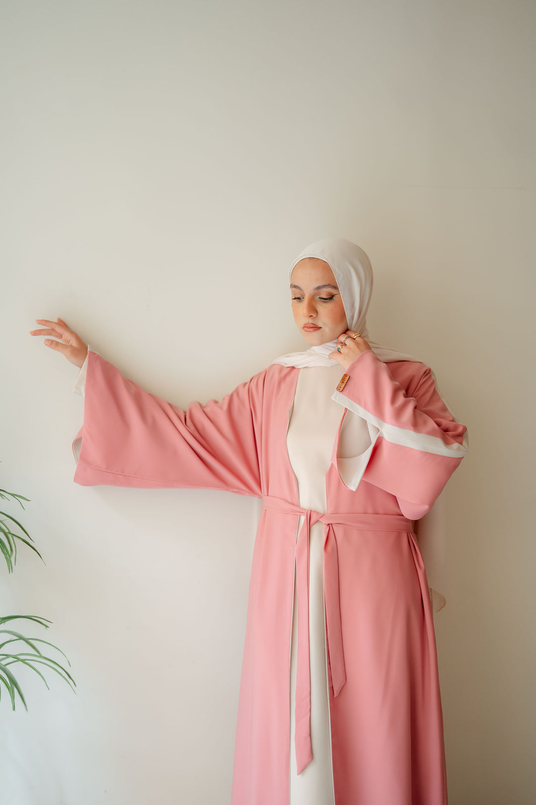 Double face abaya