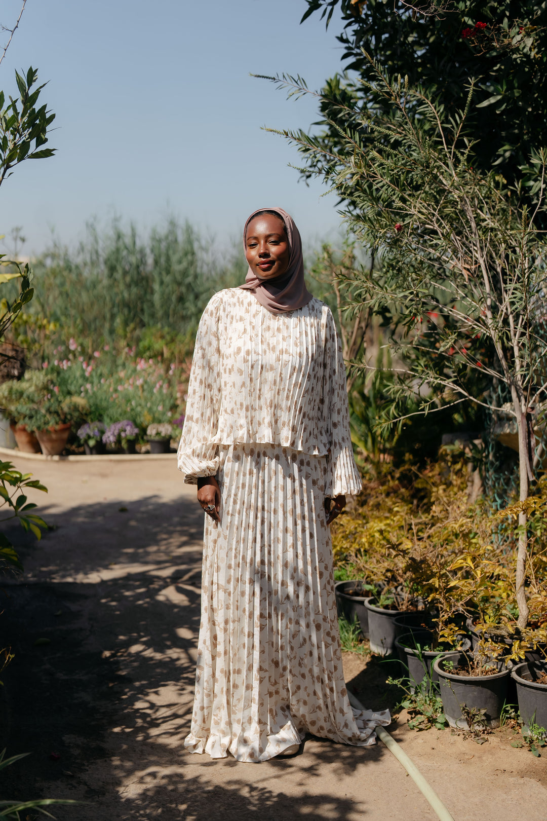 Luna Pleats Dress