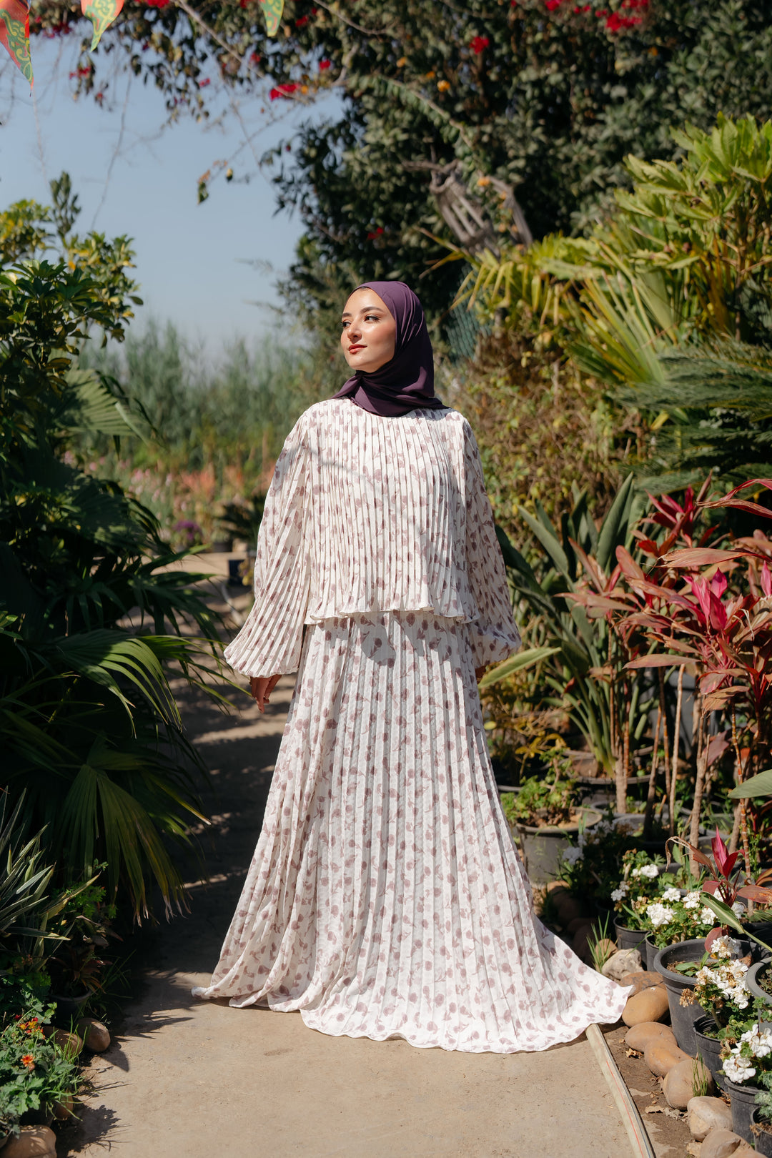 Luna Pleats Dress