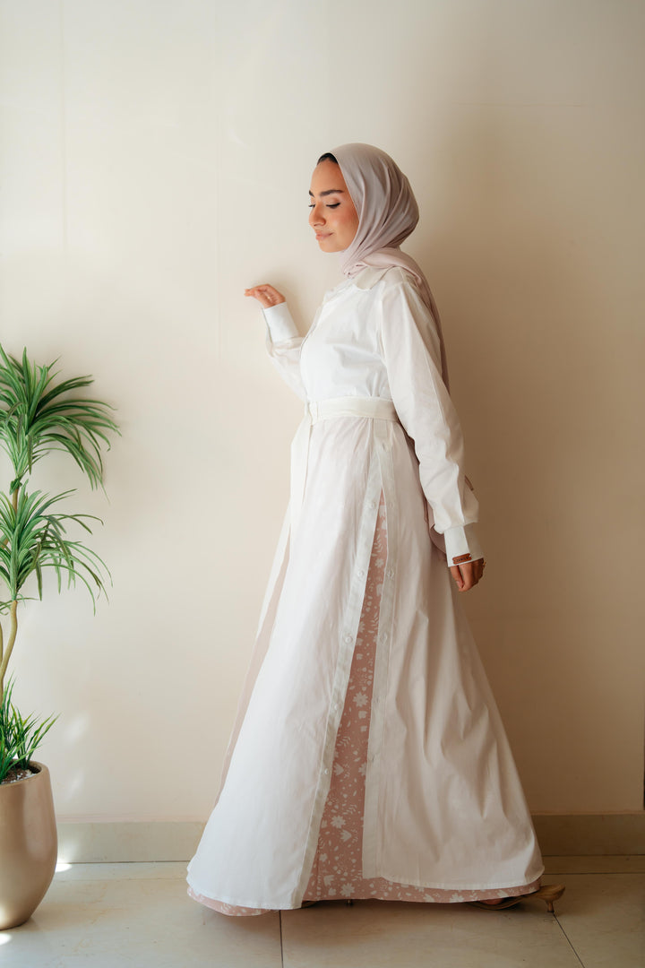 Double Side Buttons Dress