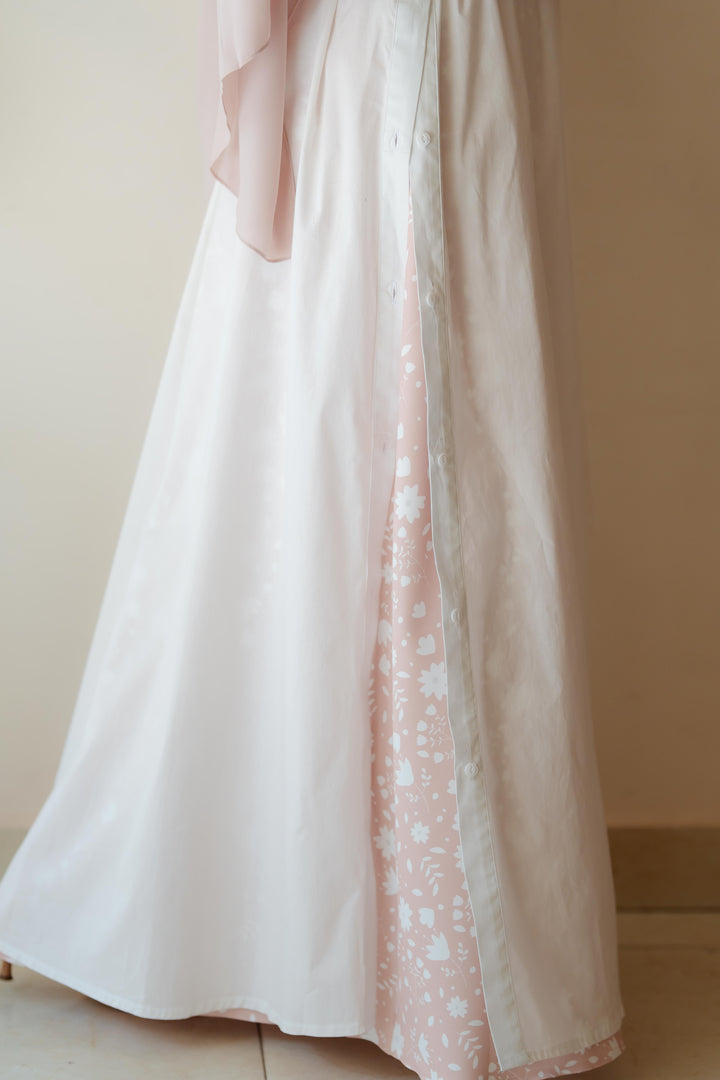 Double Side Buttons Dress