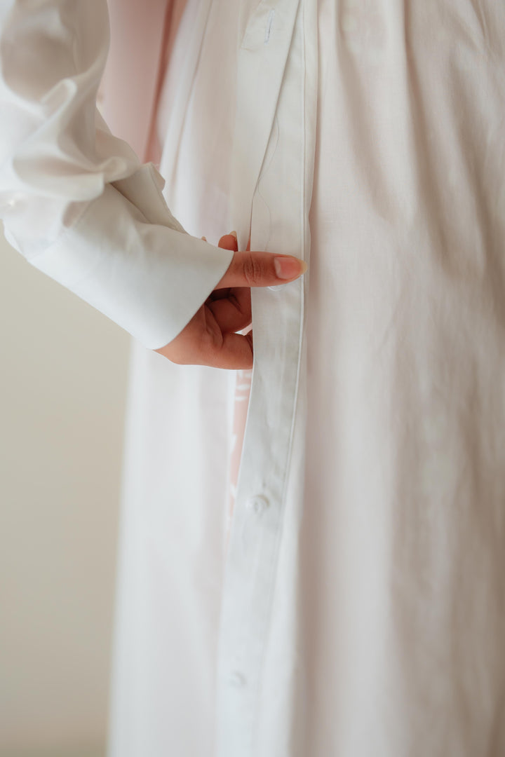 Double Side Buttons Dress