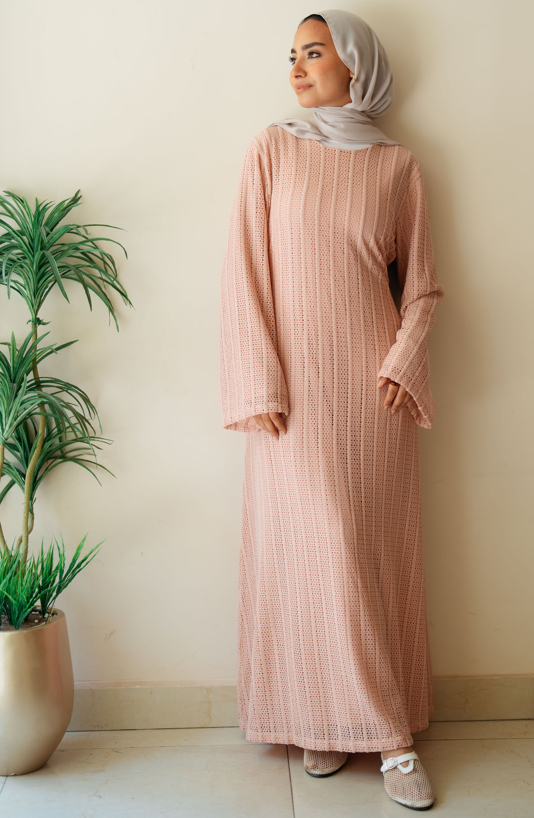 Net Look Dress