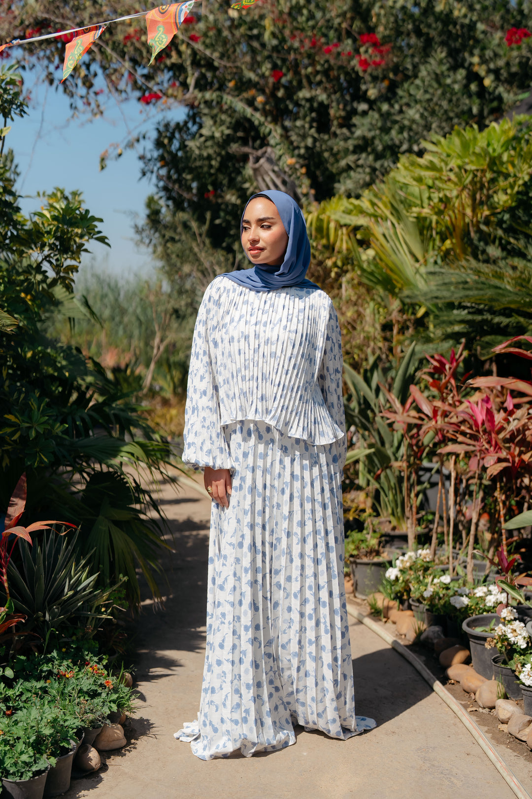 Luna Pleats Dress
