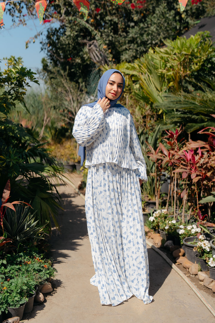 Luna Pleats Dress