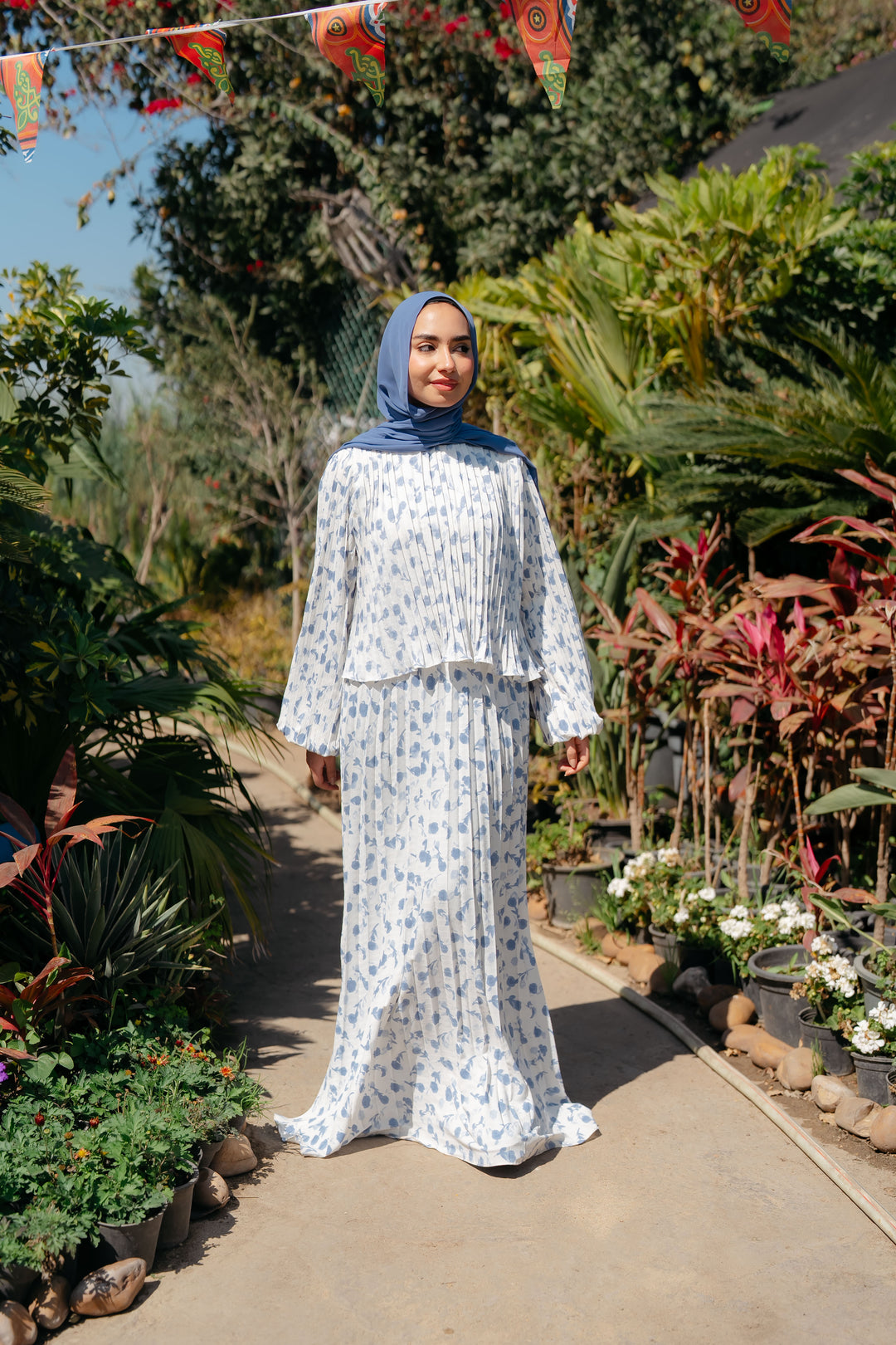 Luna Pleats Dress