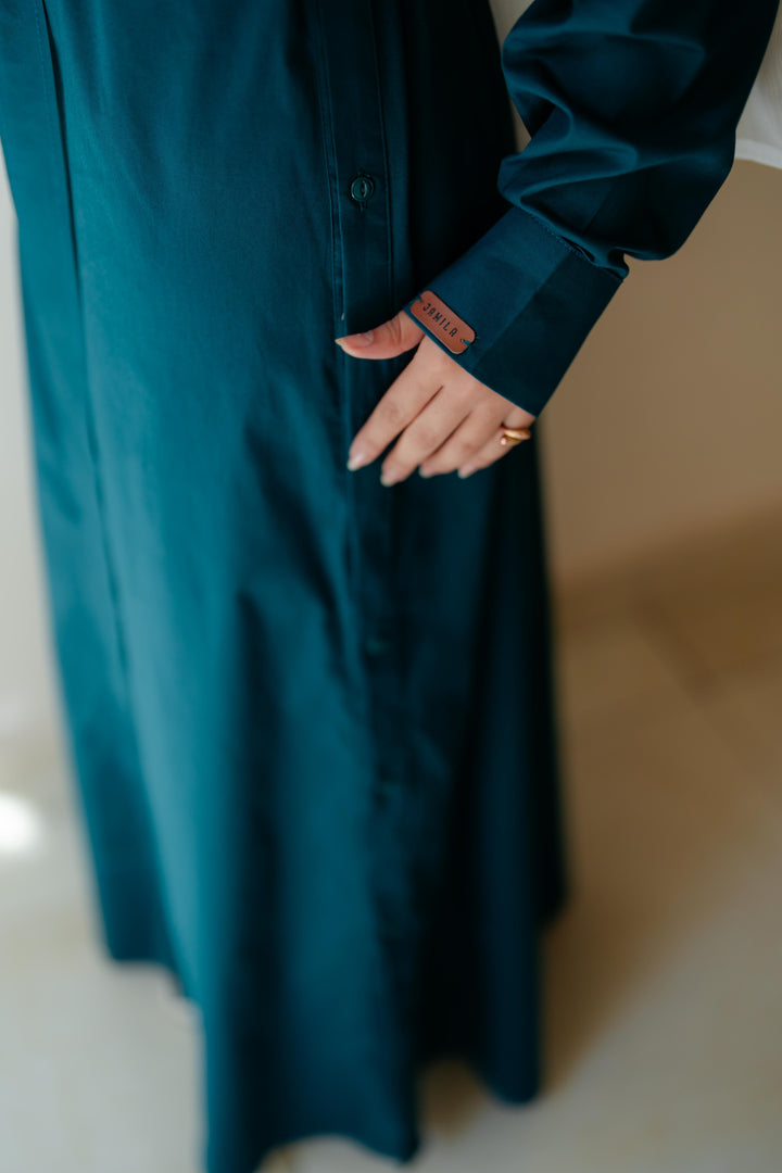 Double Side Buttons Dress