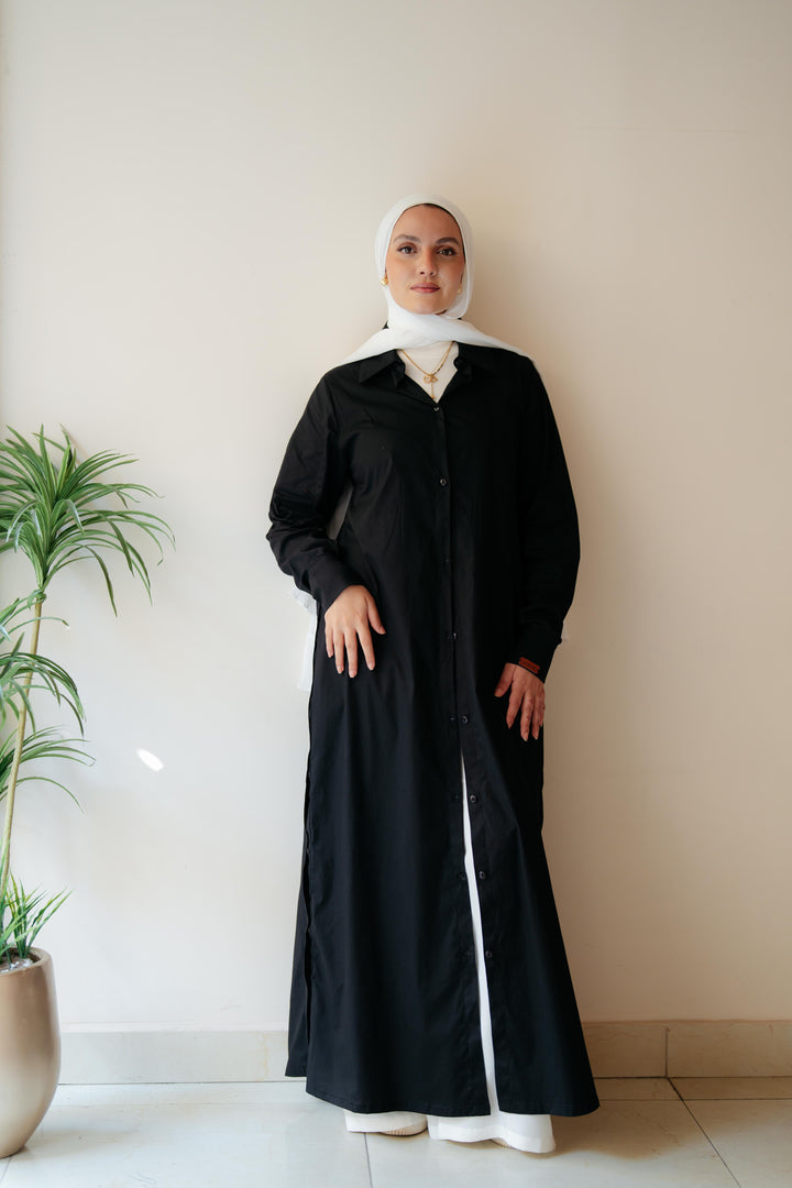 Double Side Buttons Dress