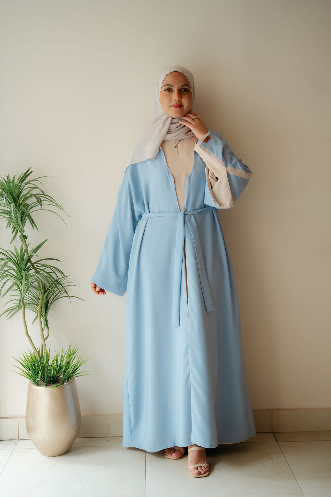 Double face abaya