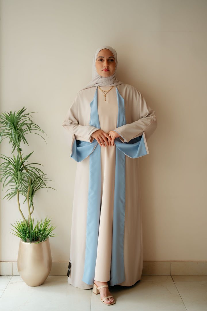 Double face abaya