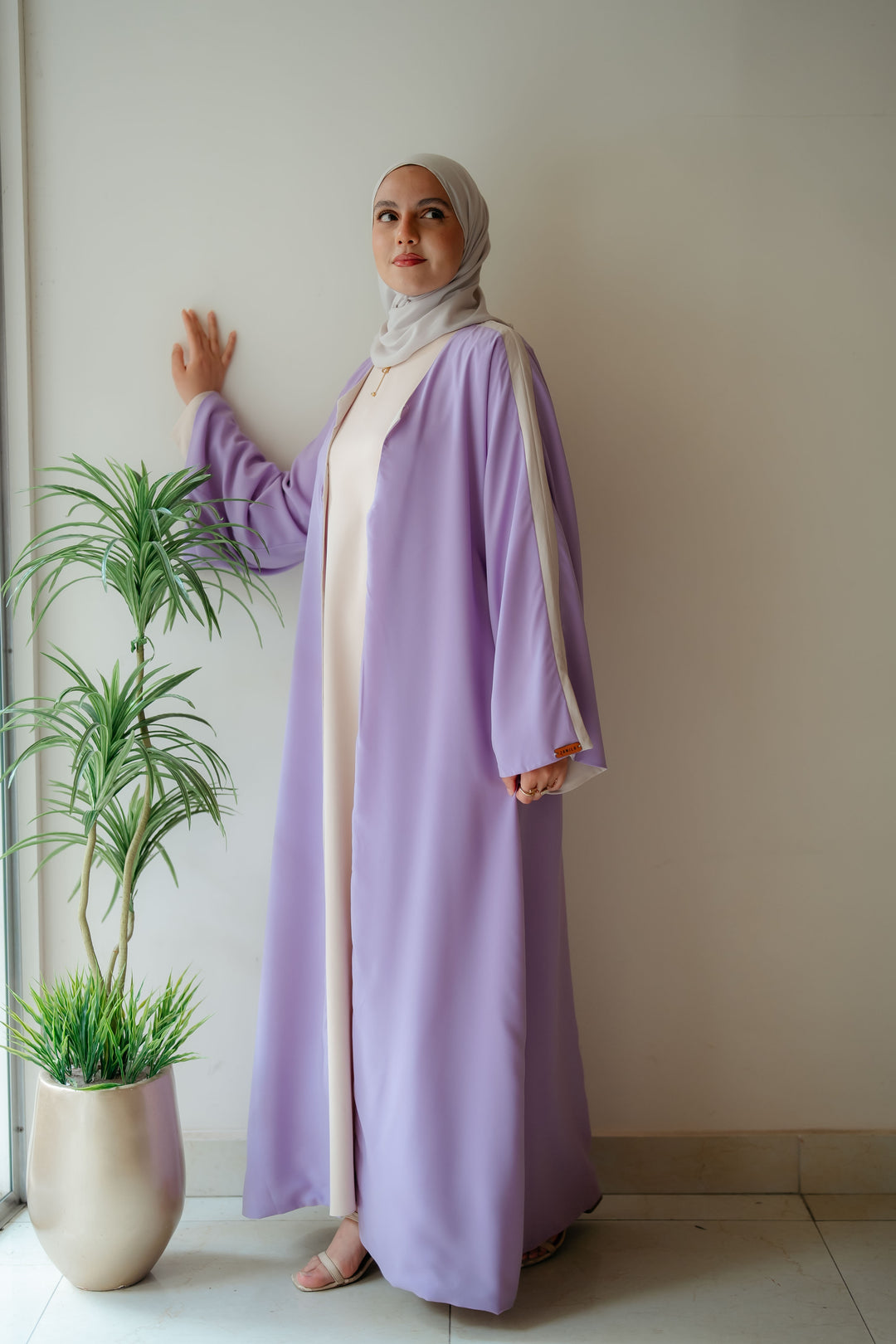 Double face abaya