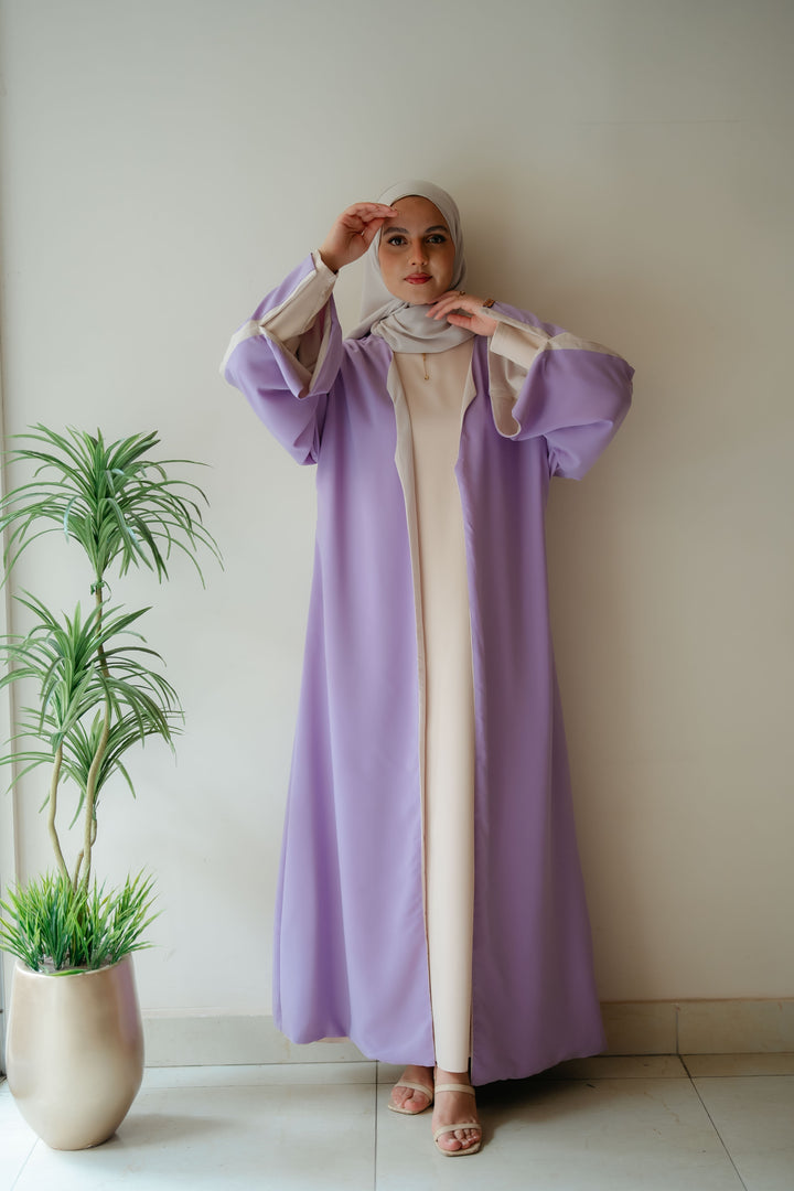 Double face abaya