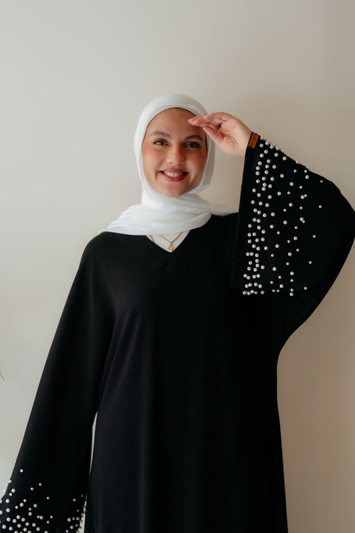 Pearls Abaya