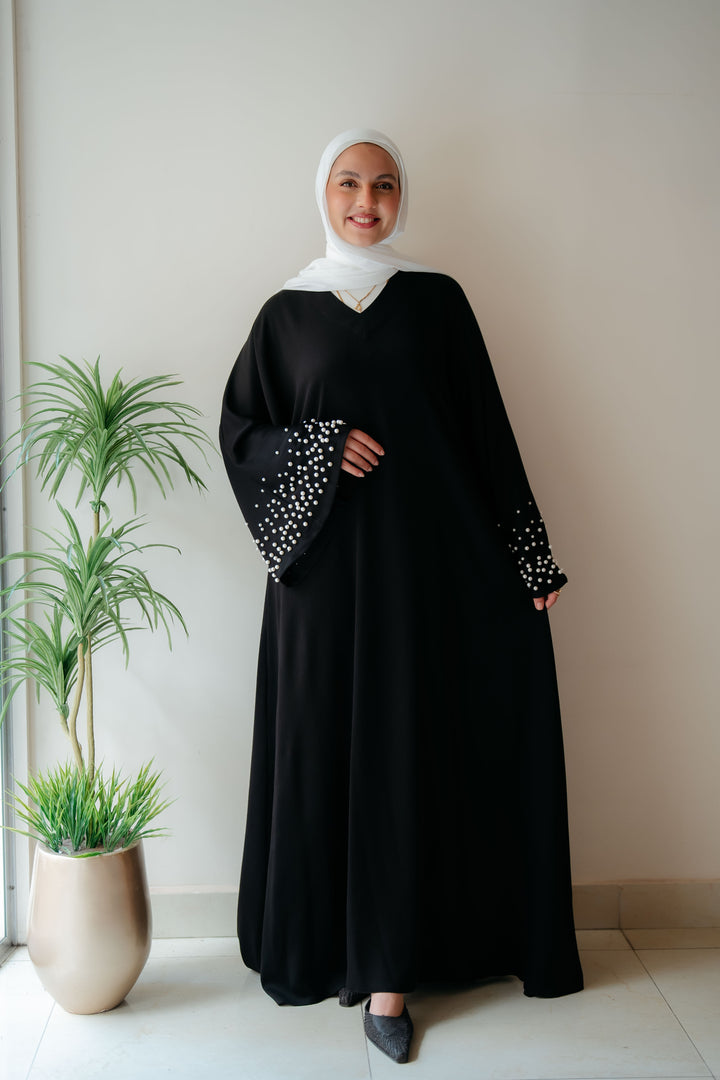 Pearls Abaya