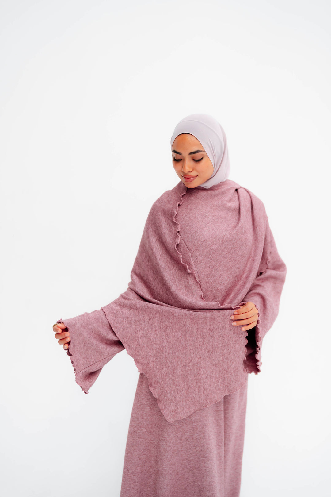 Cape Knitwear Set