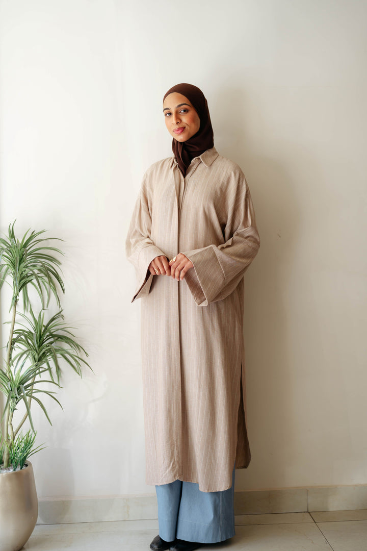 Shirt Dress Stripped