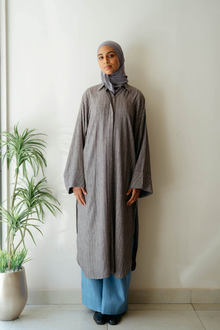 Shirt Dress Stripped