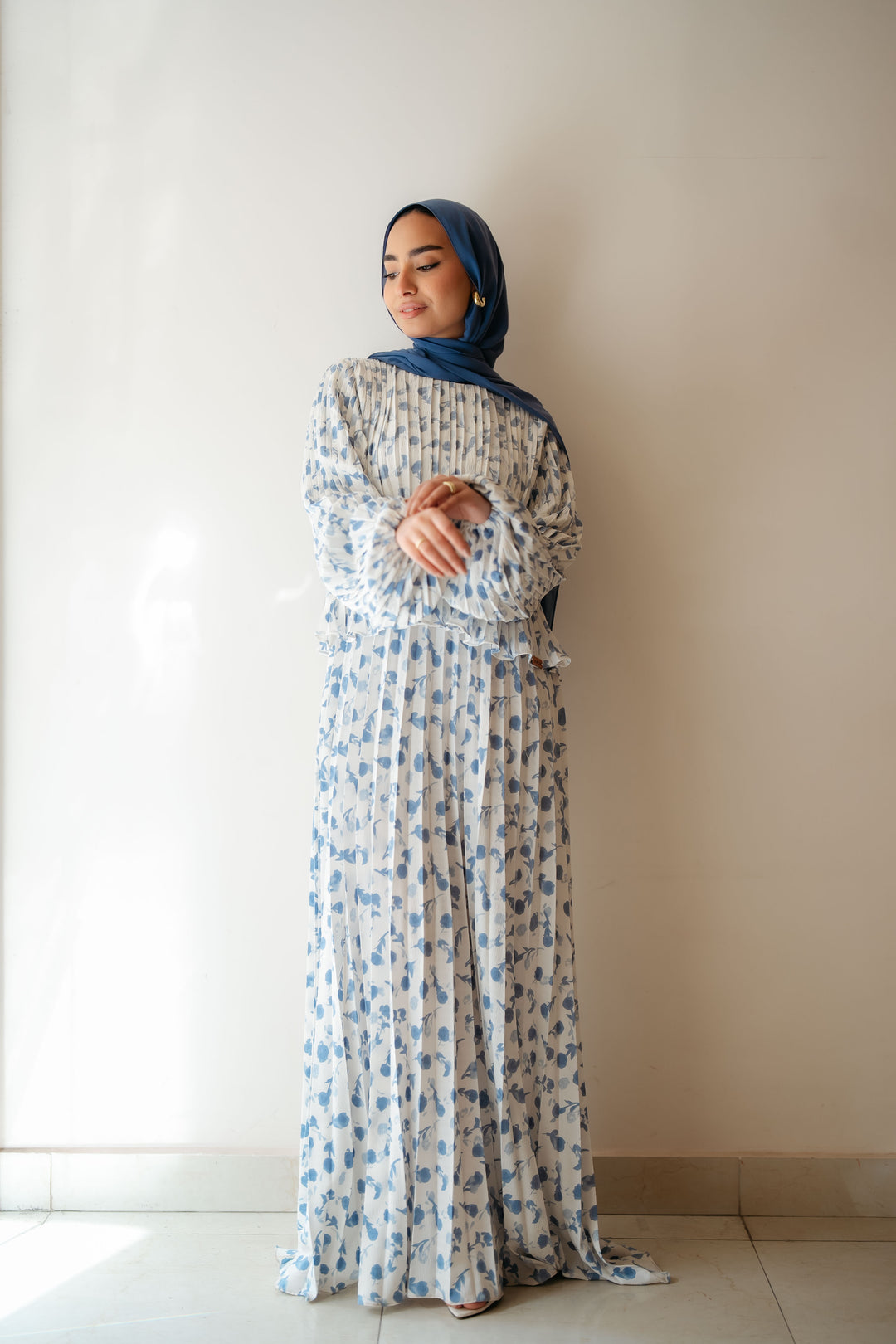 Luna Pleats Dress
