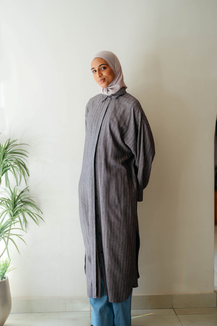 Shirt Dress Stripped