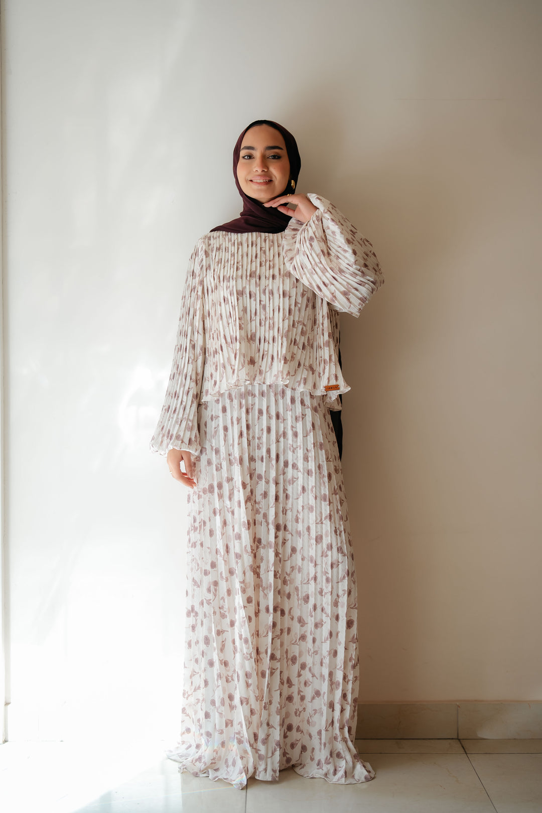 Luna Pleats Dress