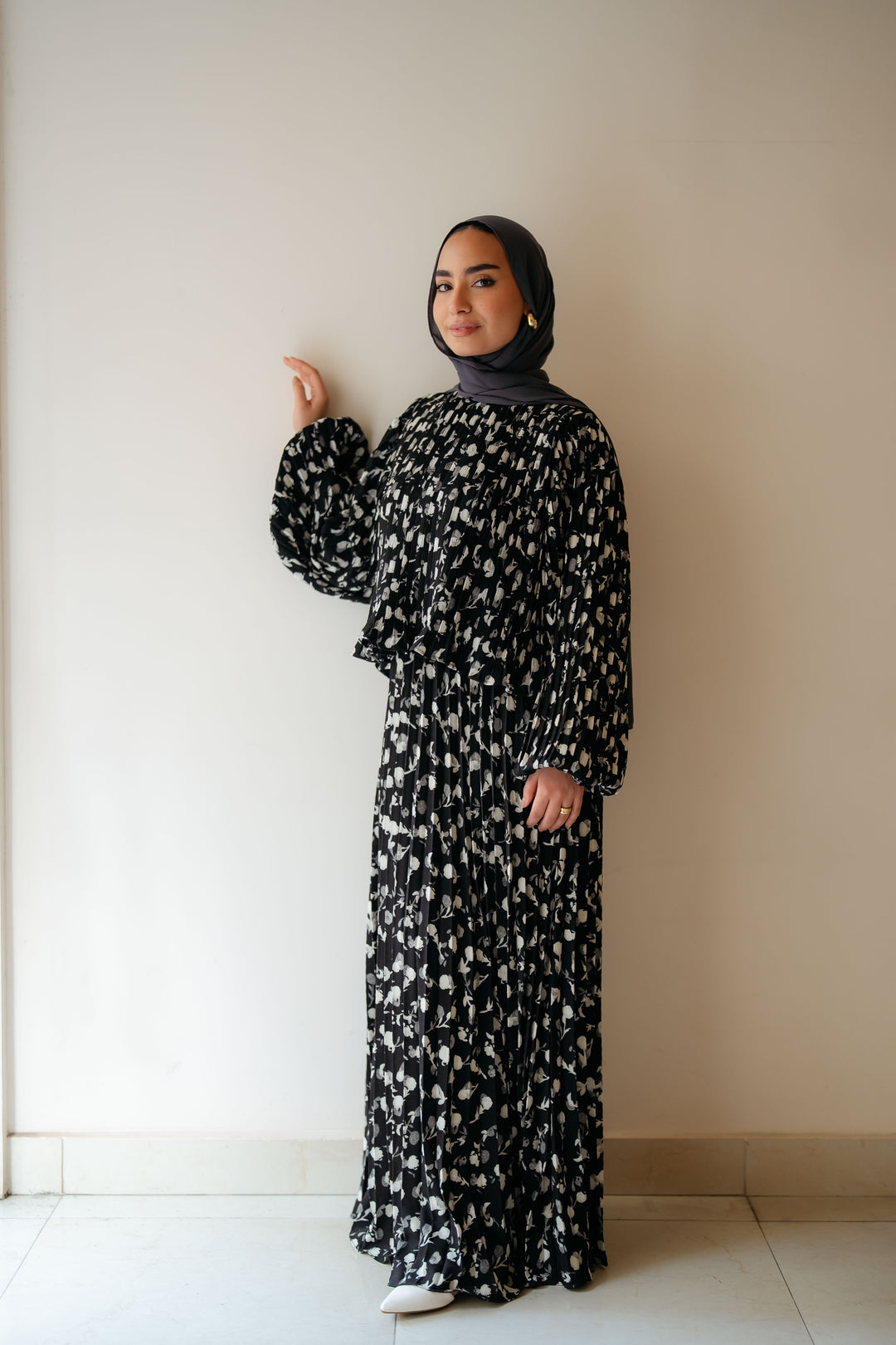 Luna Pleats Dress
