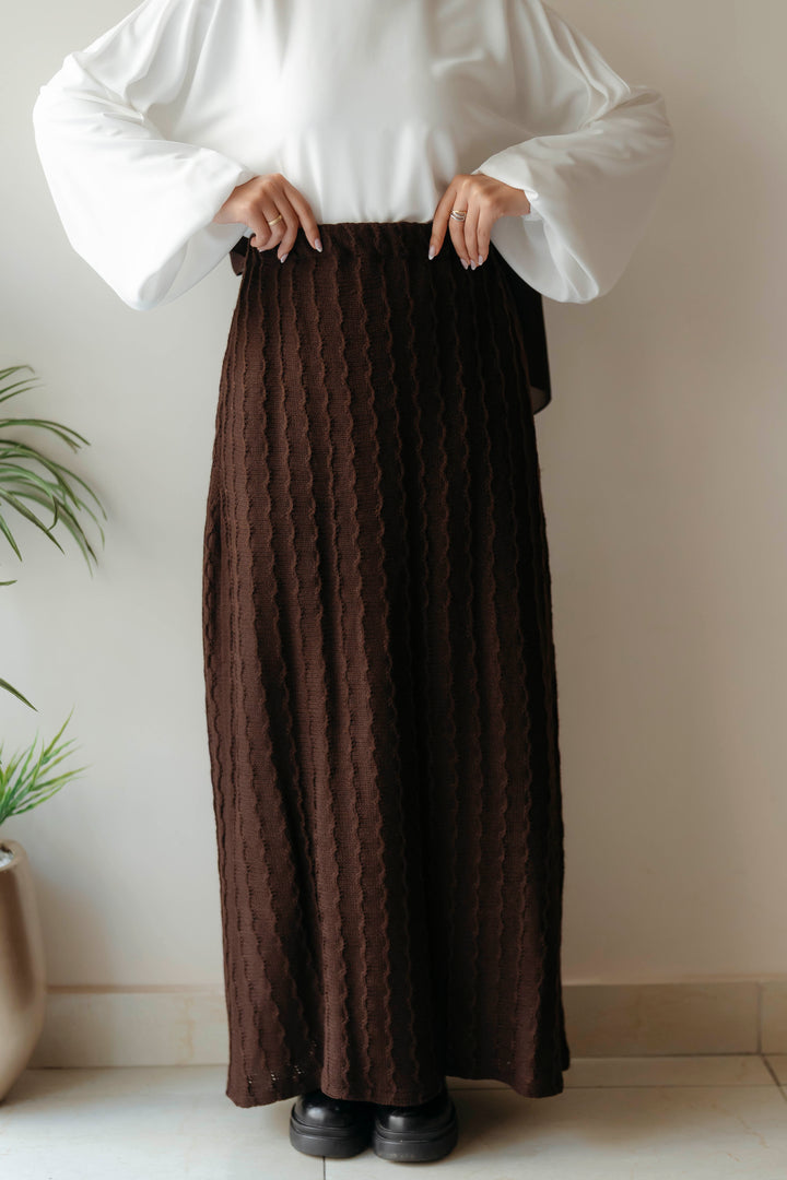 Flare Knit Skirt