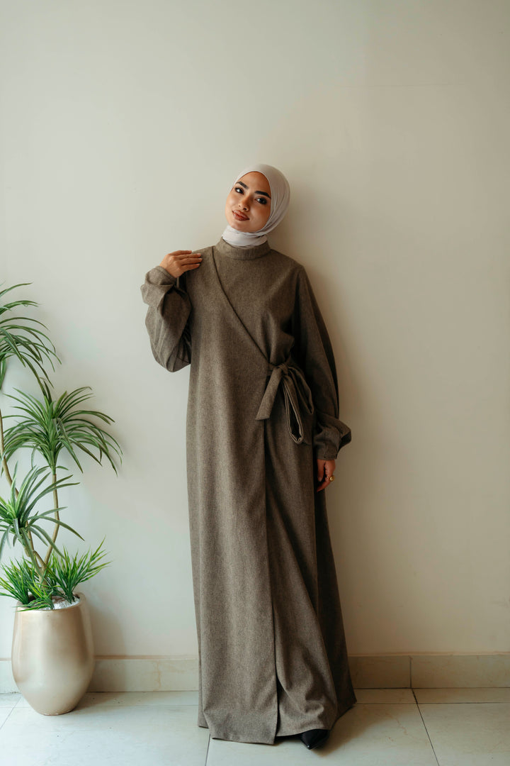 Wool Croisset Dress