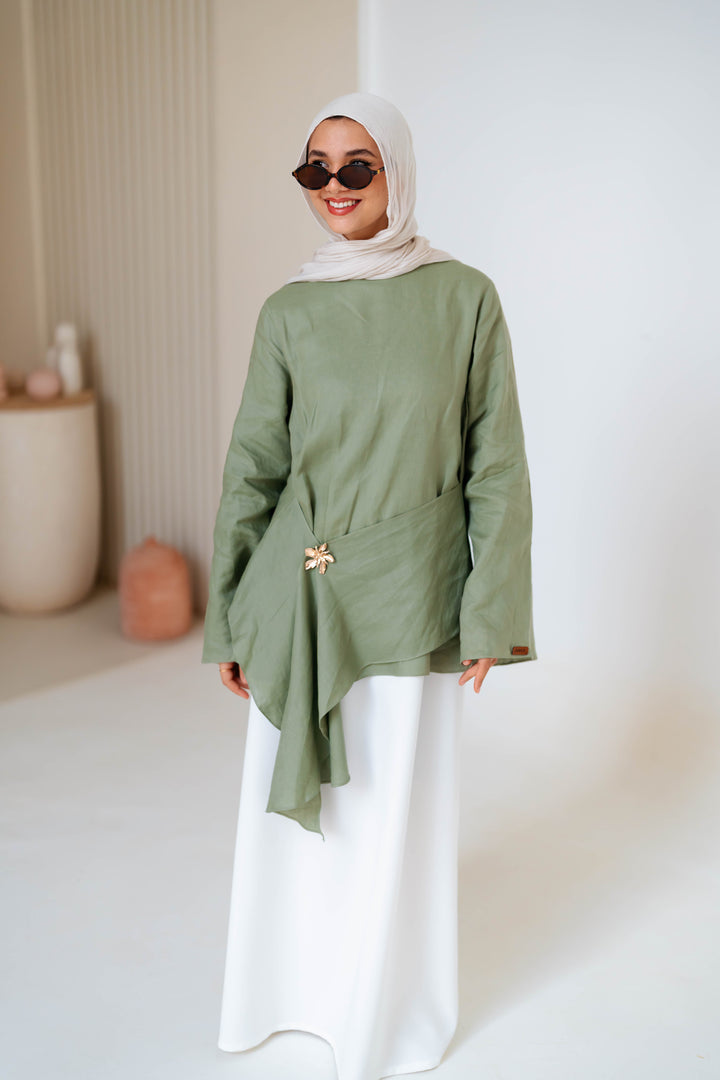 Brooch Blouse