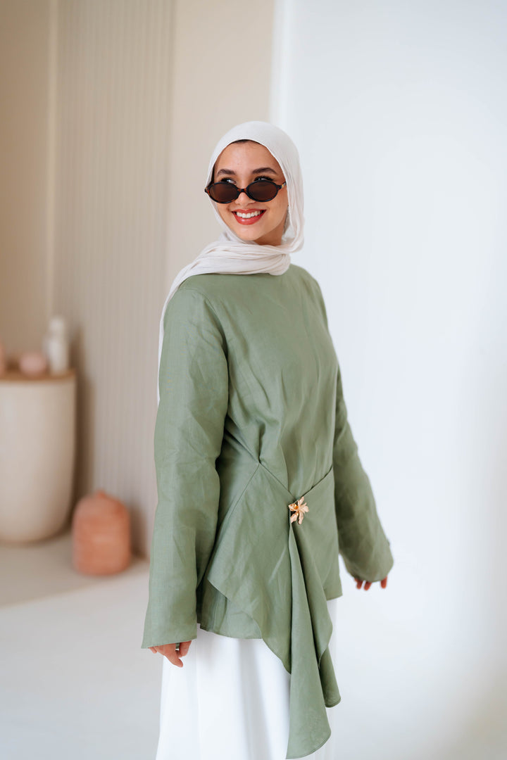 Brooch Blouse