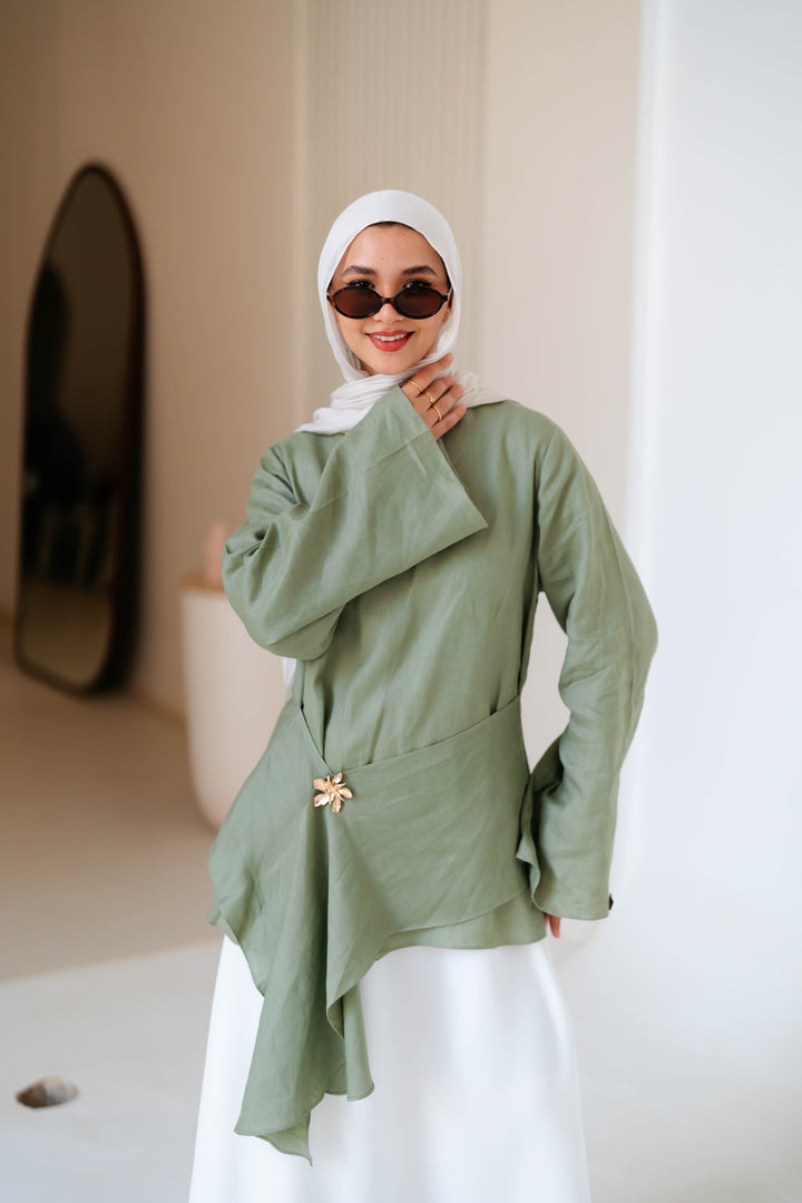 Brooch Blouse