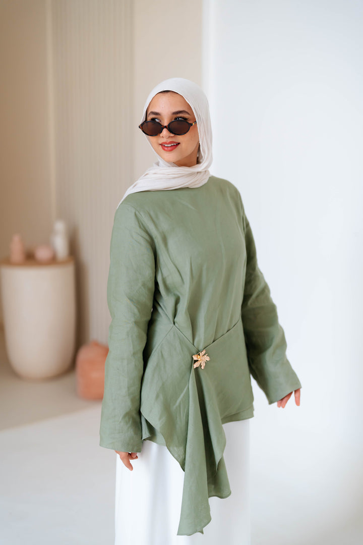 Brooch Blouse