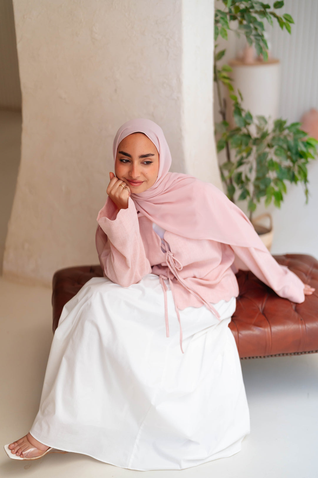 Soft Tie Blouse