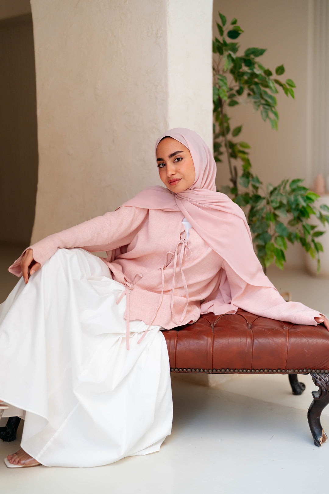 Soft Tie Blouse
