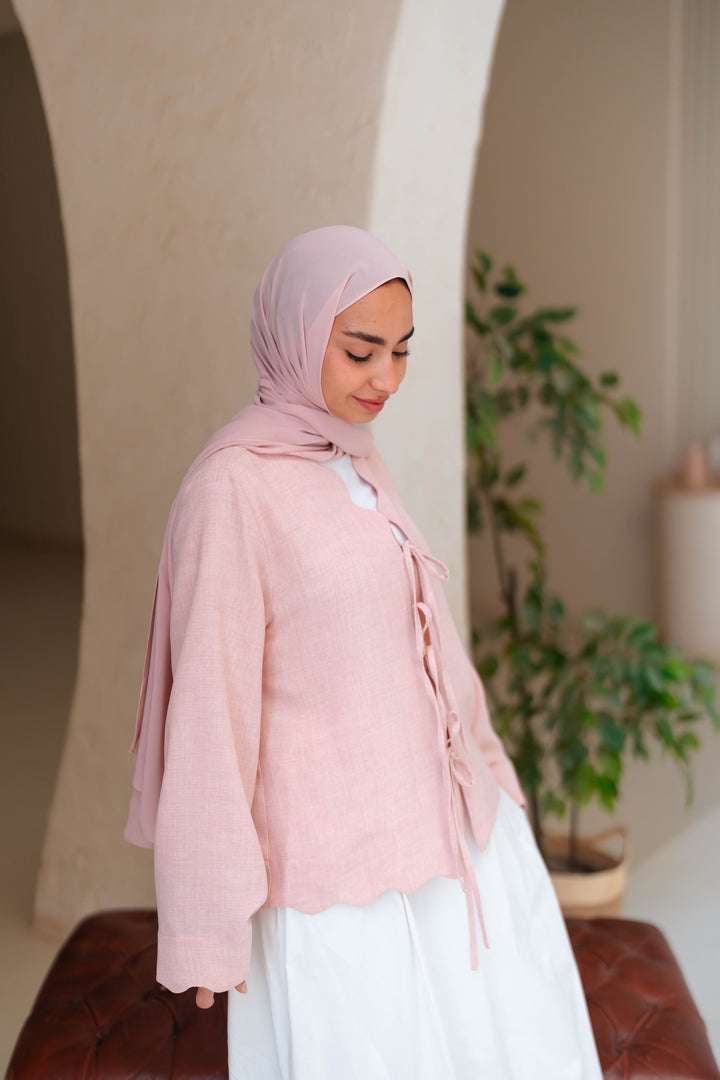 Soft Tie Blouse