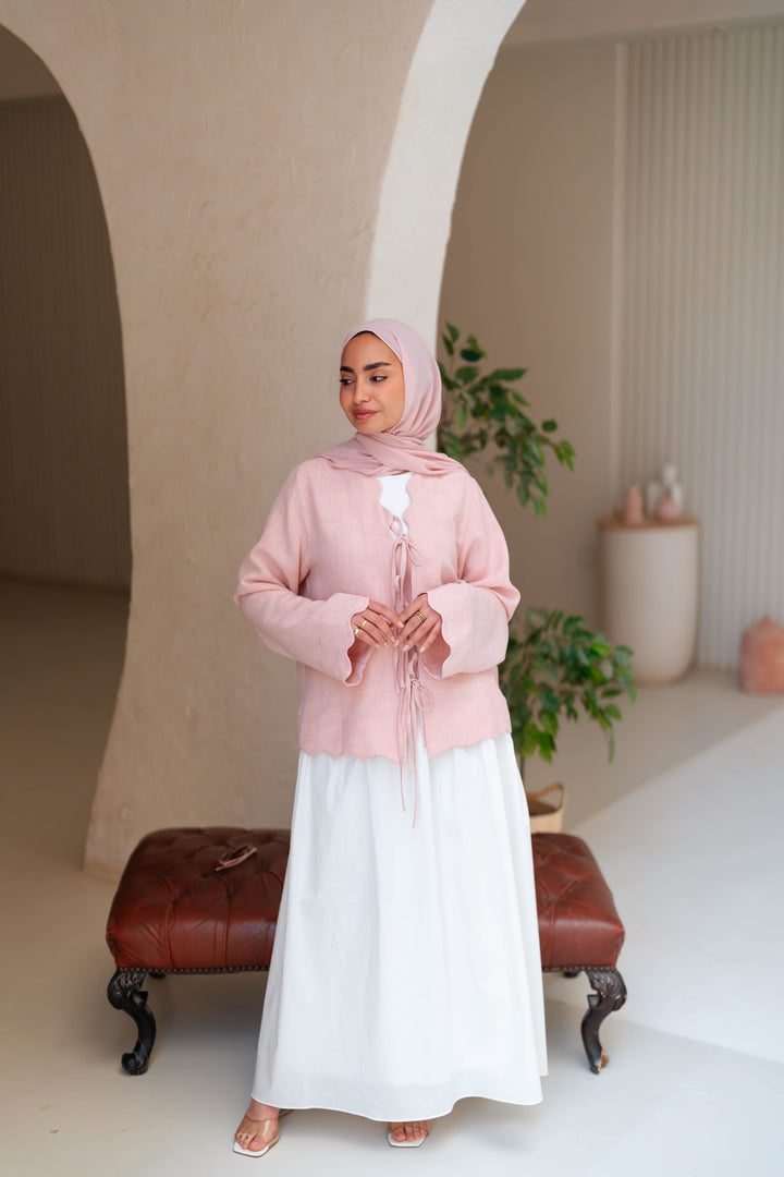 Soft Tie Blouse