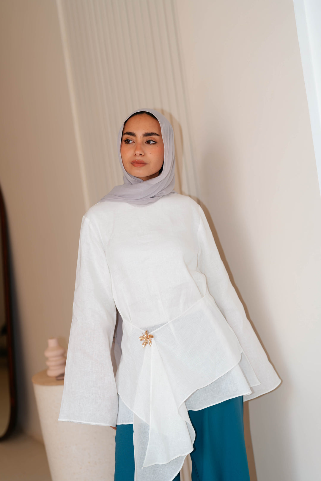 Brooch Blouse