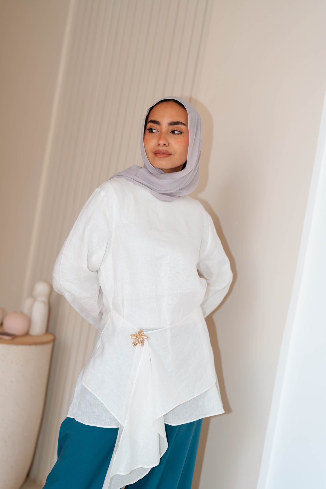 Brooch Blouse