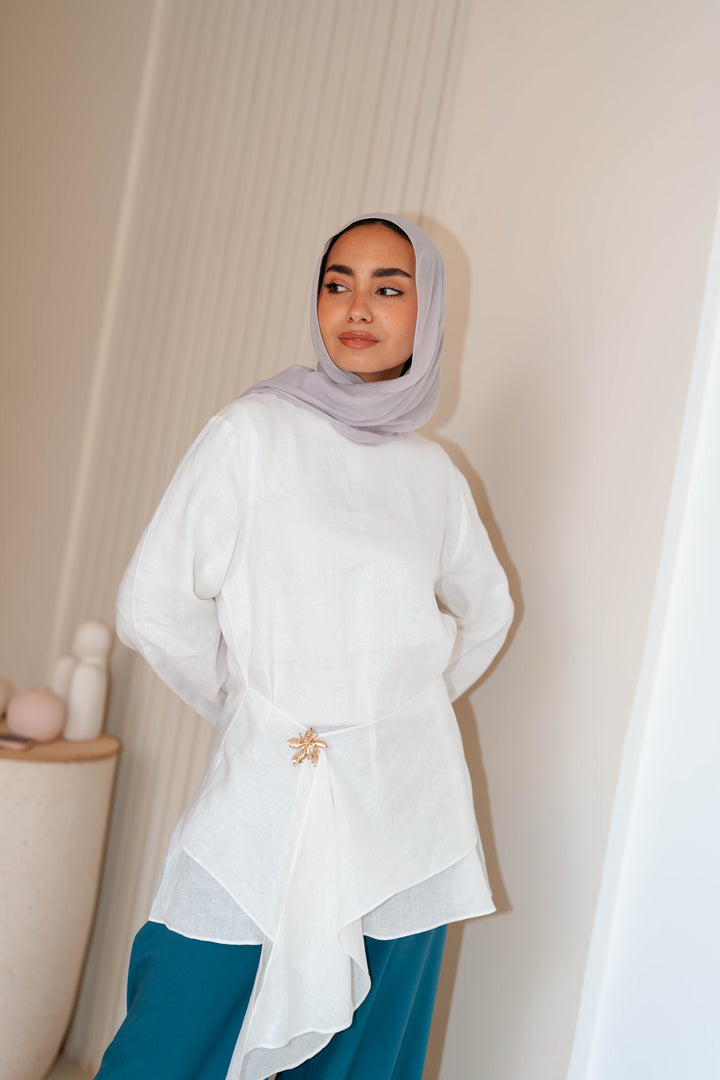 Brooch Blouse