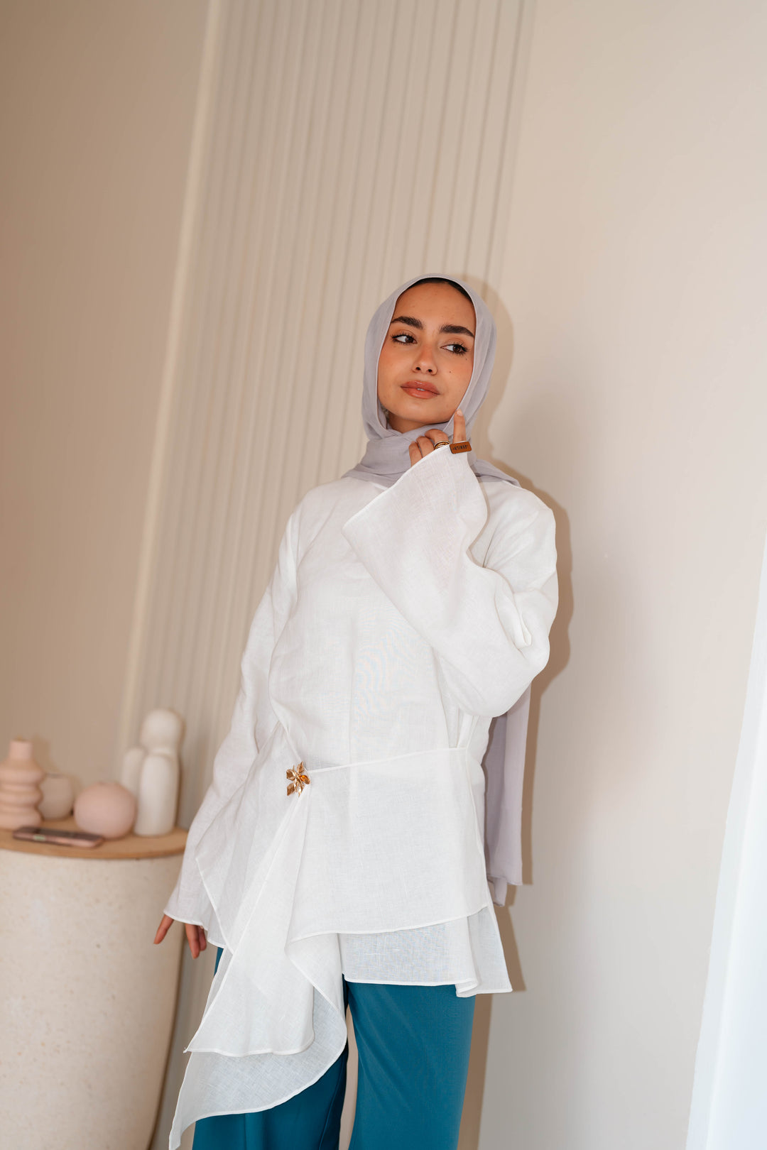 Brooch Blouse