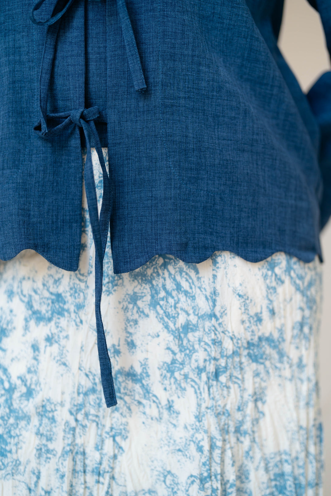 Soft Tie Blouse