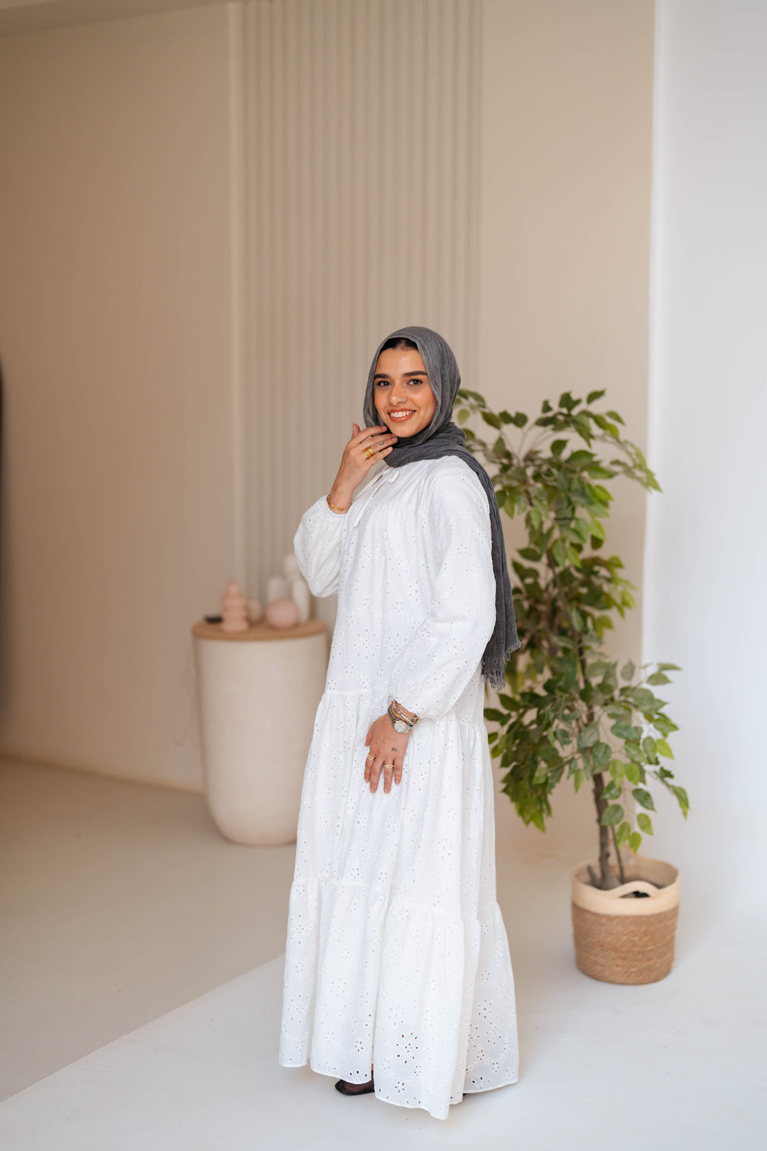 Eyelet Dress