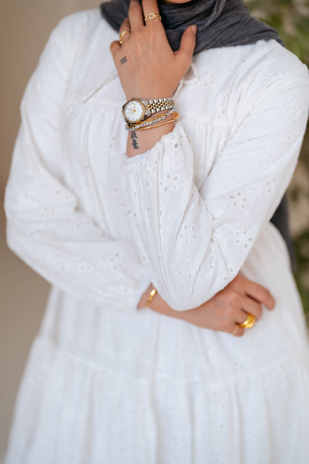 Eyelet Dress