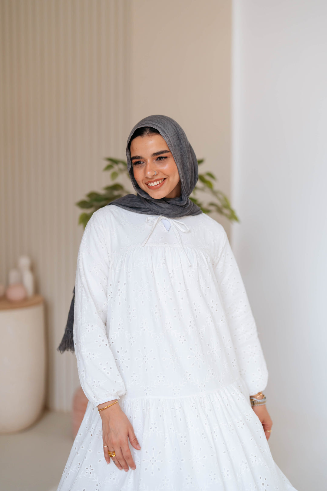Eyelet Dress