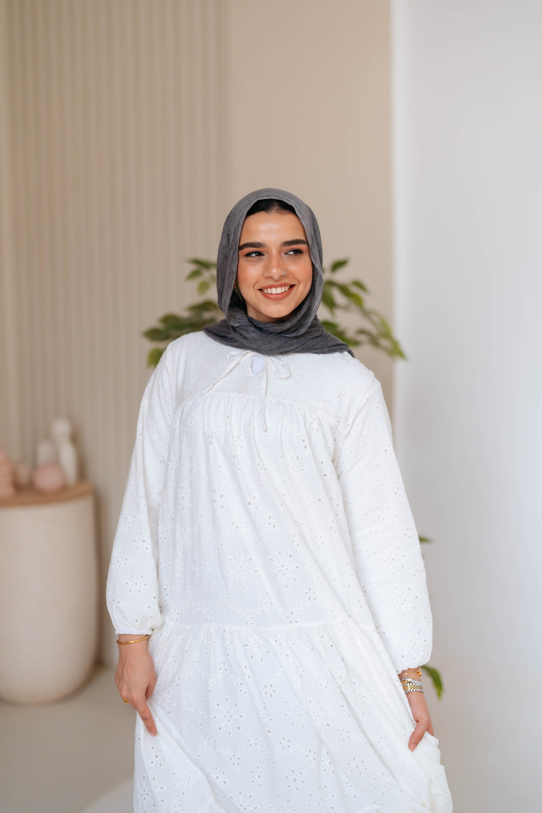 Eyelet Dress