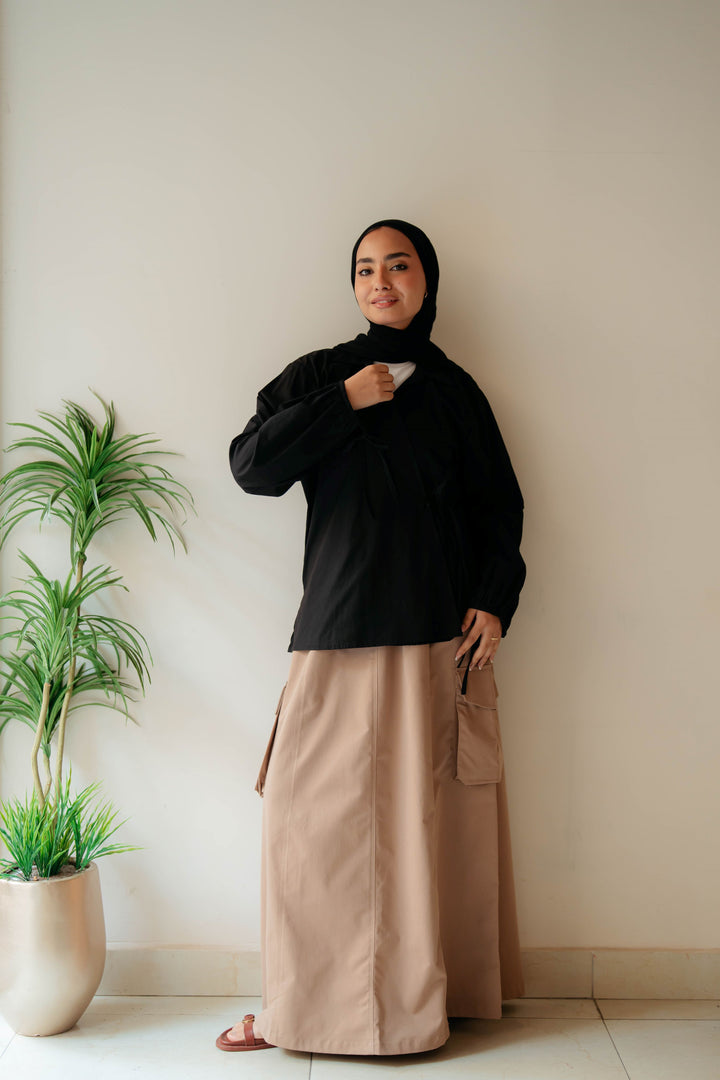 Cross Wrap Blouse