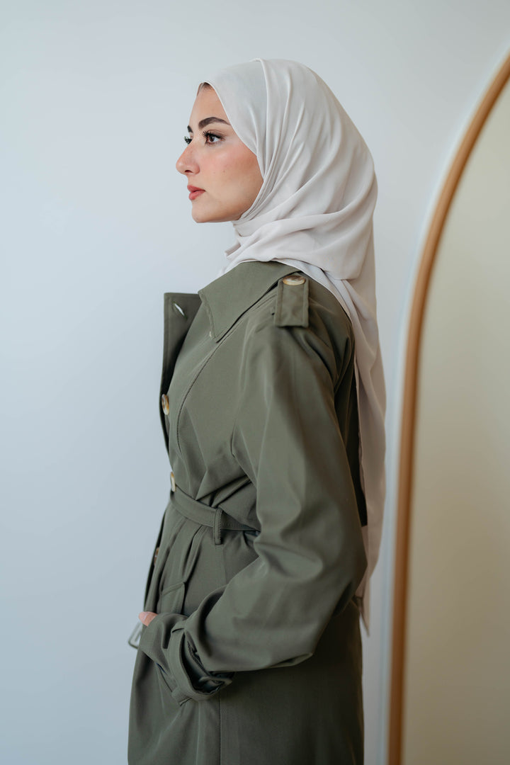 6 Buttons Trench Coat