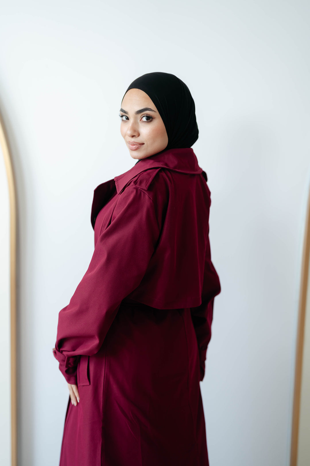 6 Buttons Trench Coat