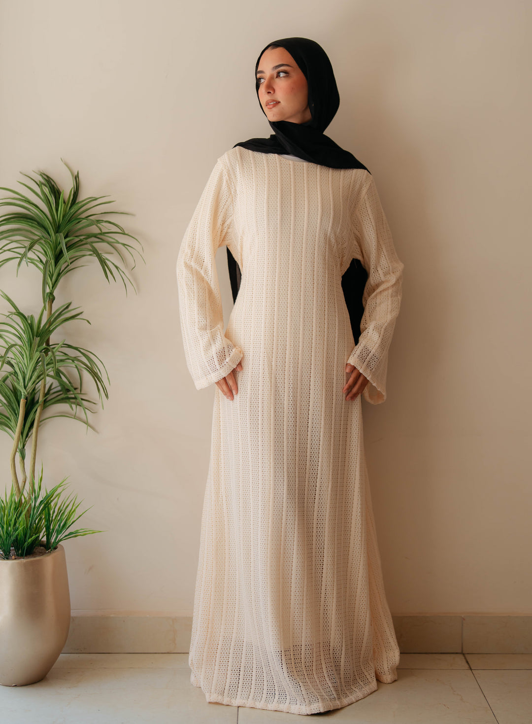 Net Look Dress