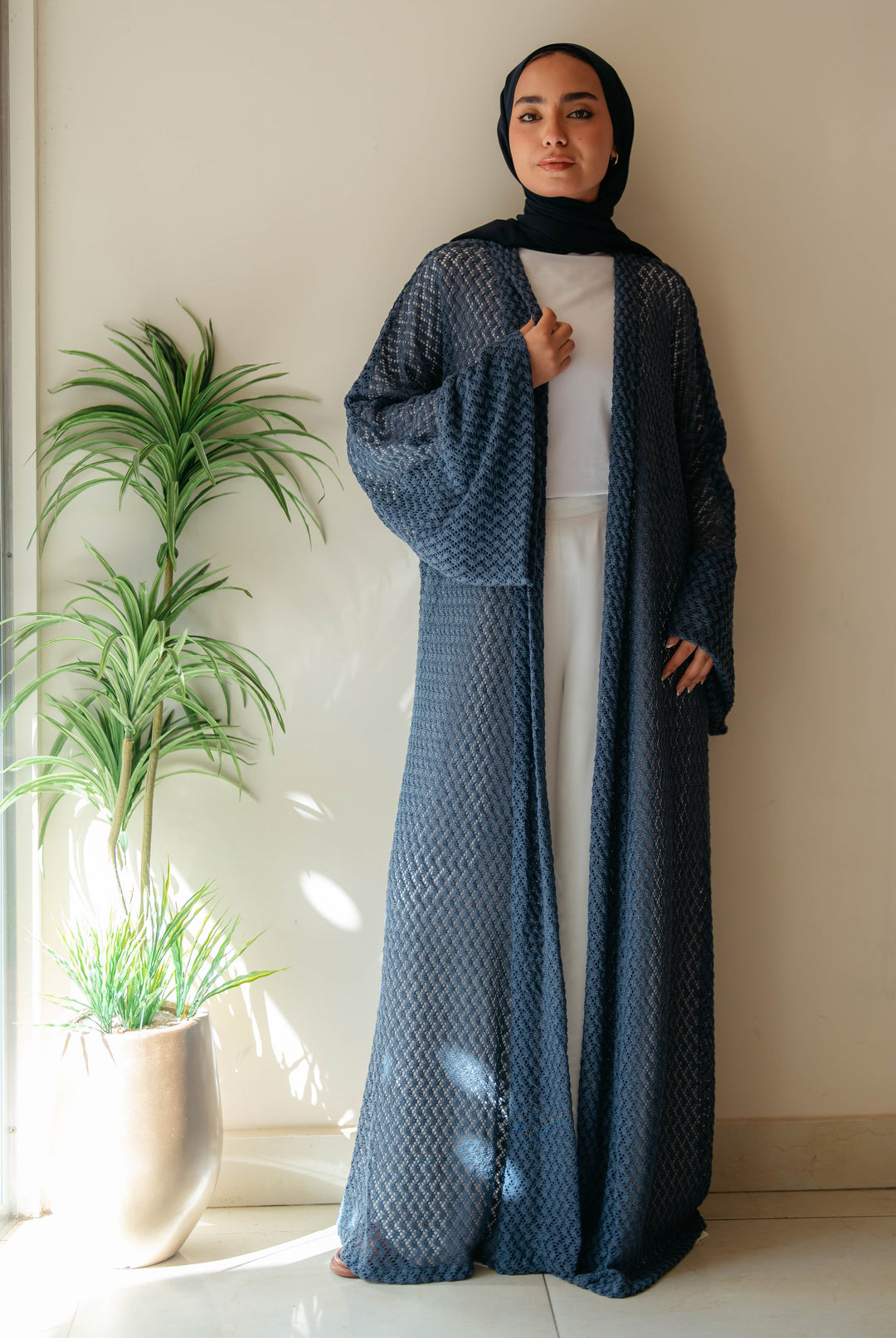 Seaside Net Kimono