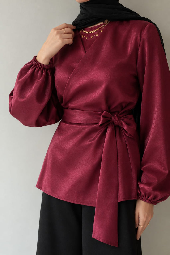 Pansy blouse